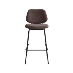 pro_96751_img_9185501 LABEL51 Barkrukken Bello - Taupe - Fluweel - Hoog