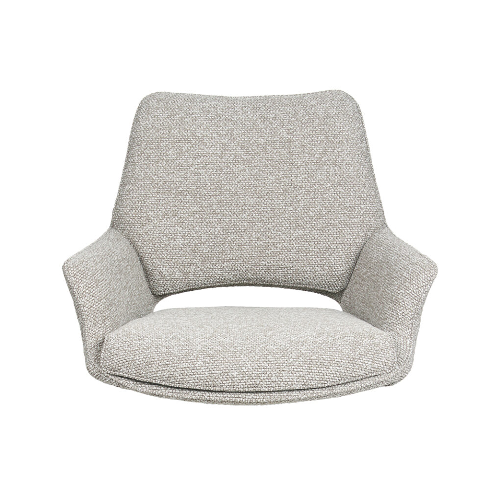LABEL51 Eetkamerstoel The Chair Studio - Naturel - Royal Boucle - One Size