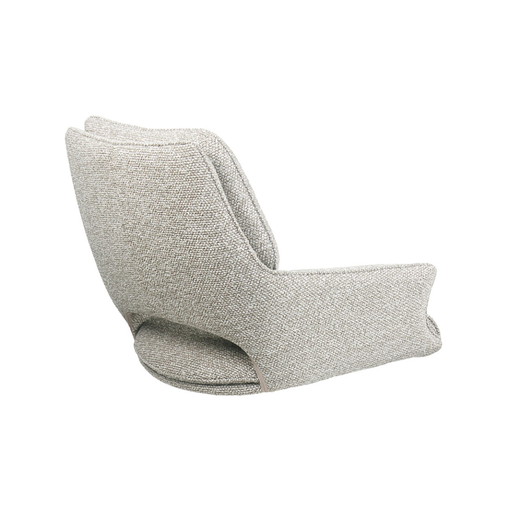 LABEL51 Eetkamerstoel The Chair Studio - Naturel - Royal Boucle - One Size