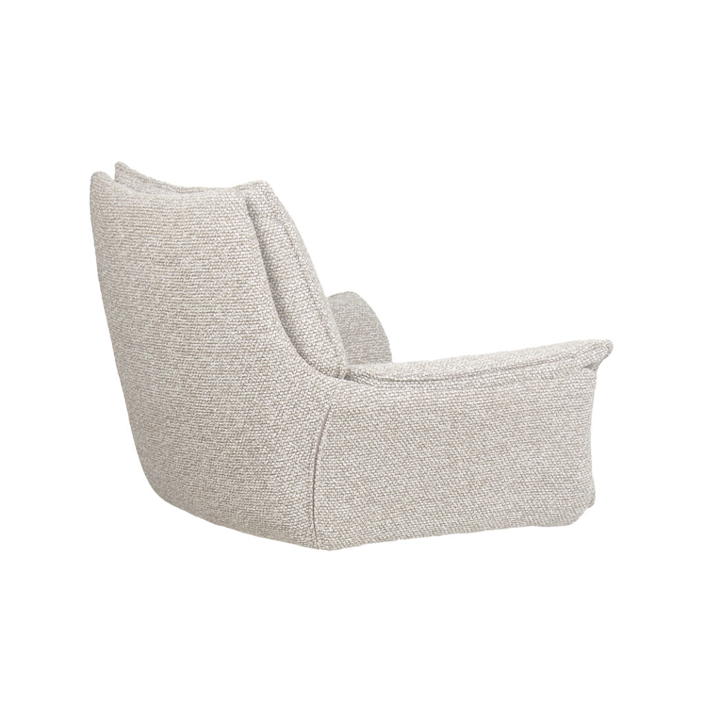 LABEL51 Eetkamerstoel The Chair Studio - Naturel - Royal Boucle - One Size