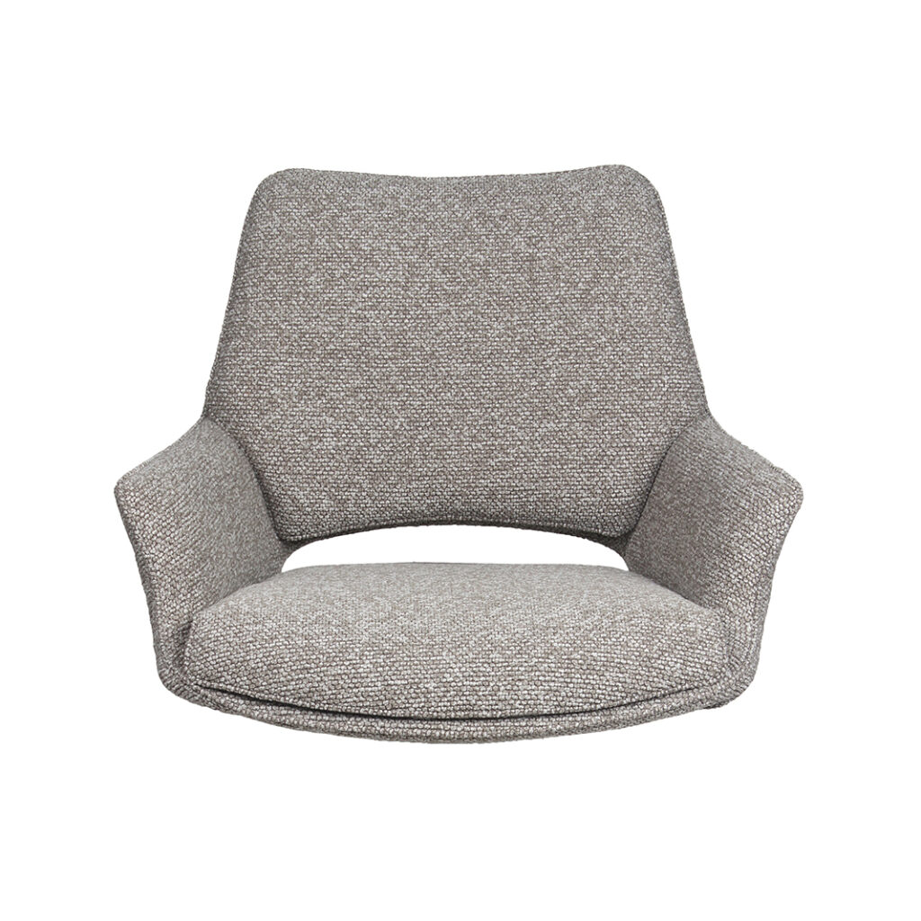 LABEL51 Eetkamerstoel The Chair Studio - Mushroom - Royal Boucle - One Size