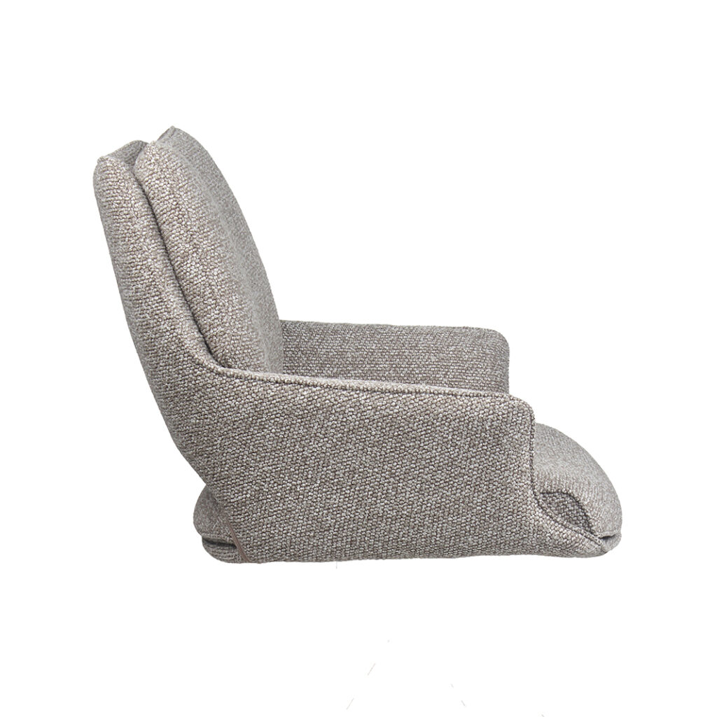LABEL51 Eetkamerstoel The Chair Studio - Mushroom - Royal Boucle - One Size