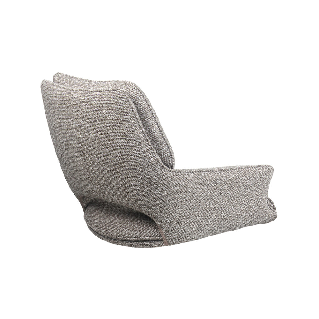 LABEL51 Eetkamerstoel The Chair Studio - Mushroom - Royal Boucle - One Size