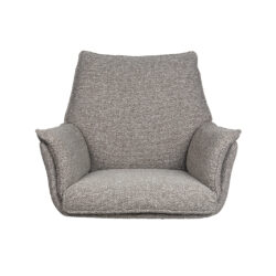 LABEL51 Eetkamerstoel The Chair Studio - Mushroom - Royal Boucle - One Size