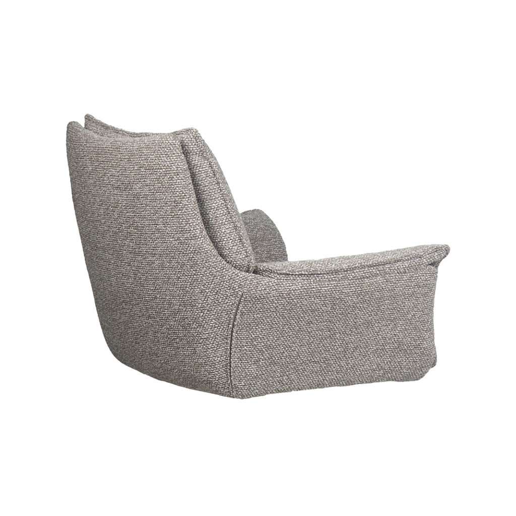 LABEL51 Eetkamerstoel The Chair Studio - Mushroom - Royal Boucle - One Size