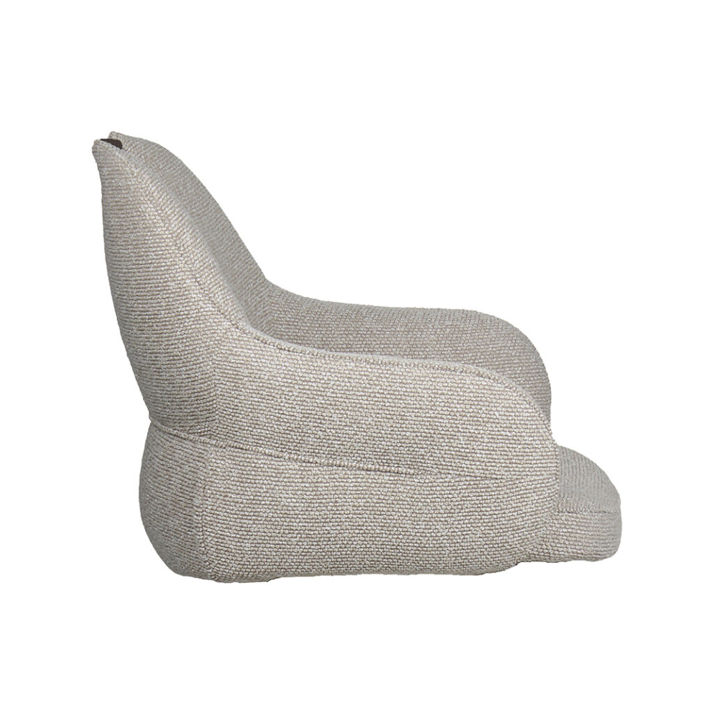LABEL51 Eetkamerstoel The Chair Studio - Naturel - Royal Boucle - One Size