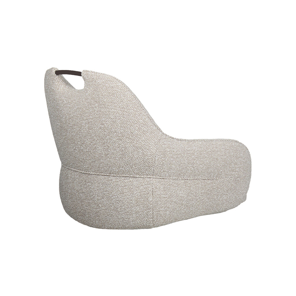 LABEL51 Eetkamerstoel The Chair Studio - Naturel - Royal Boucle - One Size