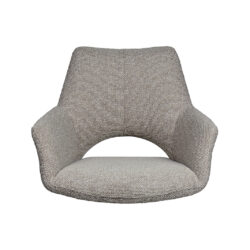 LABEL51 Eetkamerstoel The Chair Studio - Mushroom - Royal Boucle - One Size