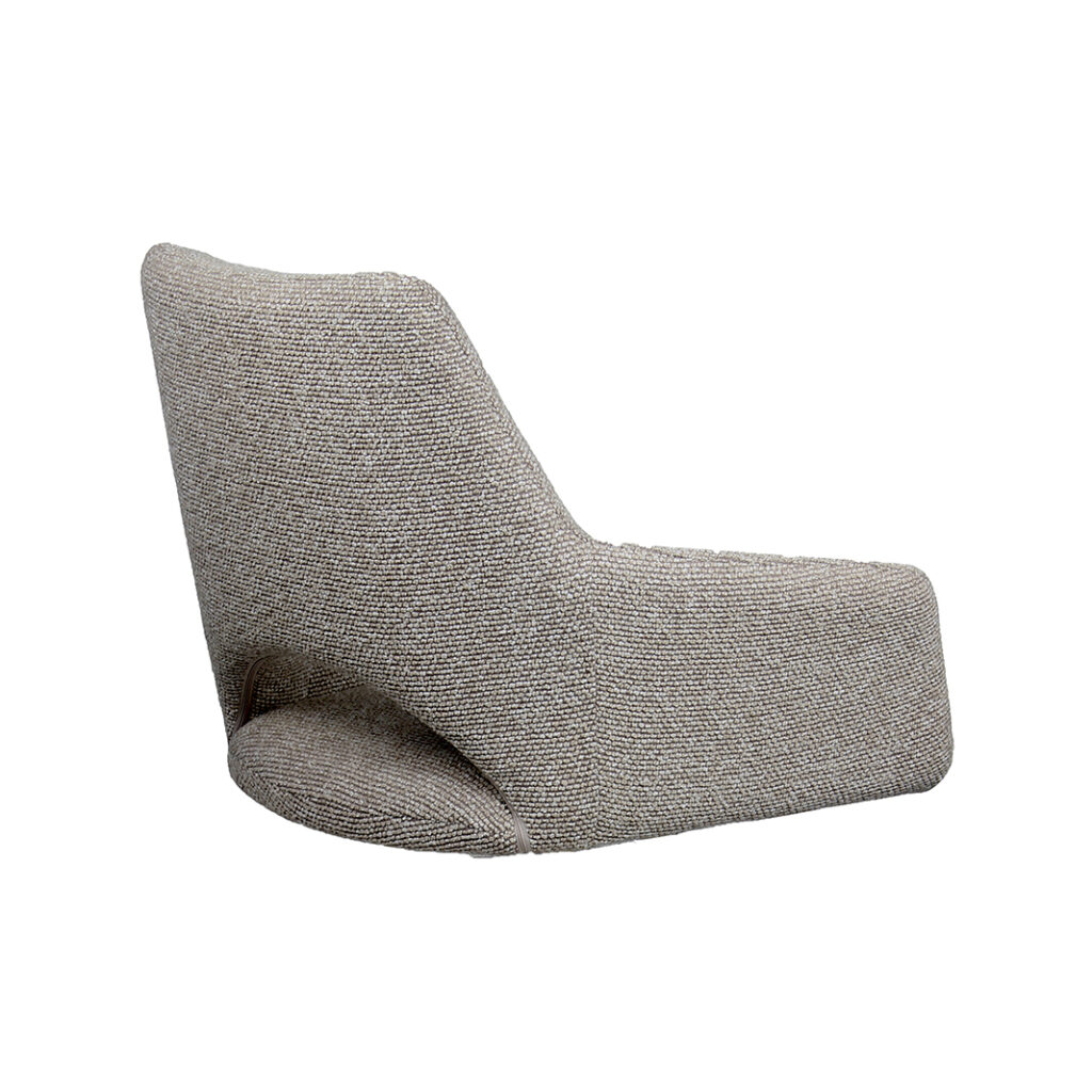 LABEL51 Eetkamerstoel The Chair Studio - Mushroom - Royal Boucle - One Size
