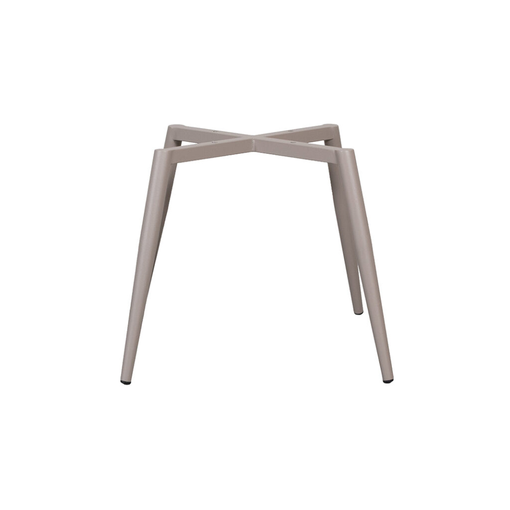 LABEL51 Eetkamerstoel The Chair Studio - Taupe - Metaal - One Size