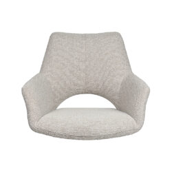 LABEL51 Eetkamerstoel The Chair Studio - Naturel - Royal Boucle - One Size