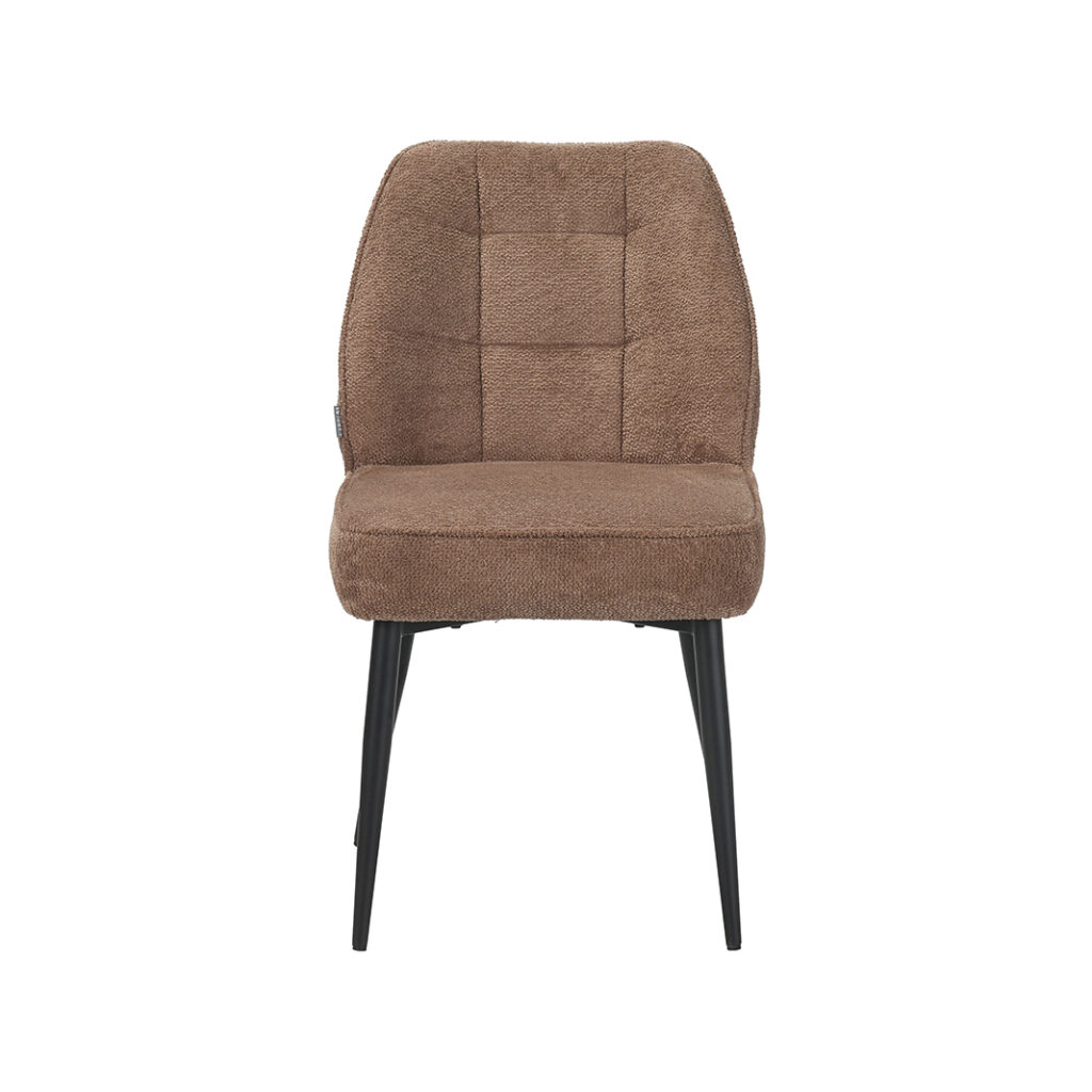 pro_105408_img_9394835 LABEL51 Eetkamerstoel Liam - Taupe - Egon - Zwart Metaal