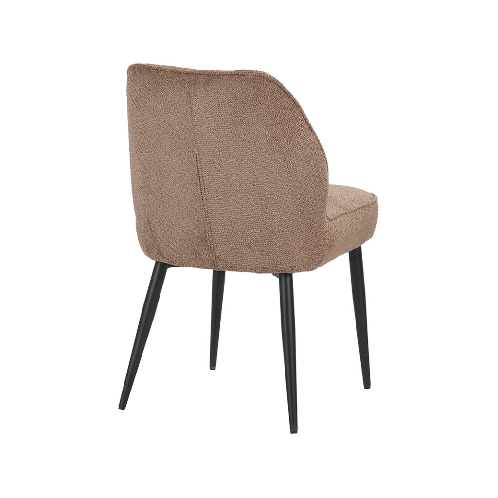 pro_105408_img_9394836 LABEL51 Eetkamerstoel Liam - Taupe - Egon - Zwart Metaal