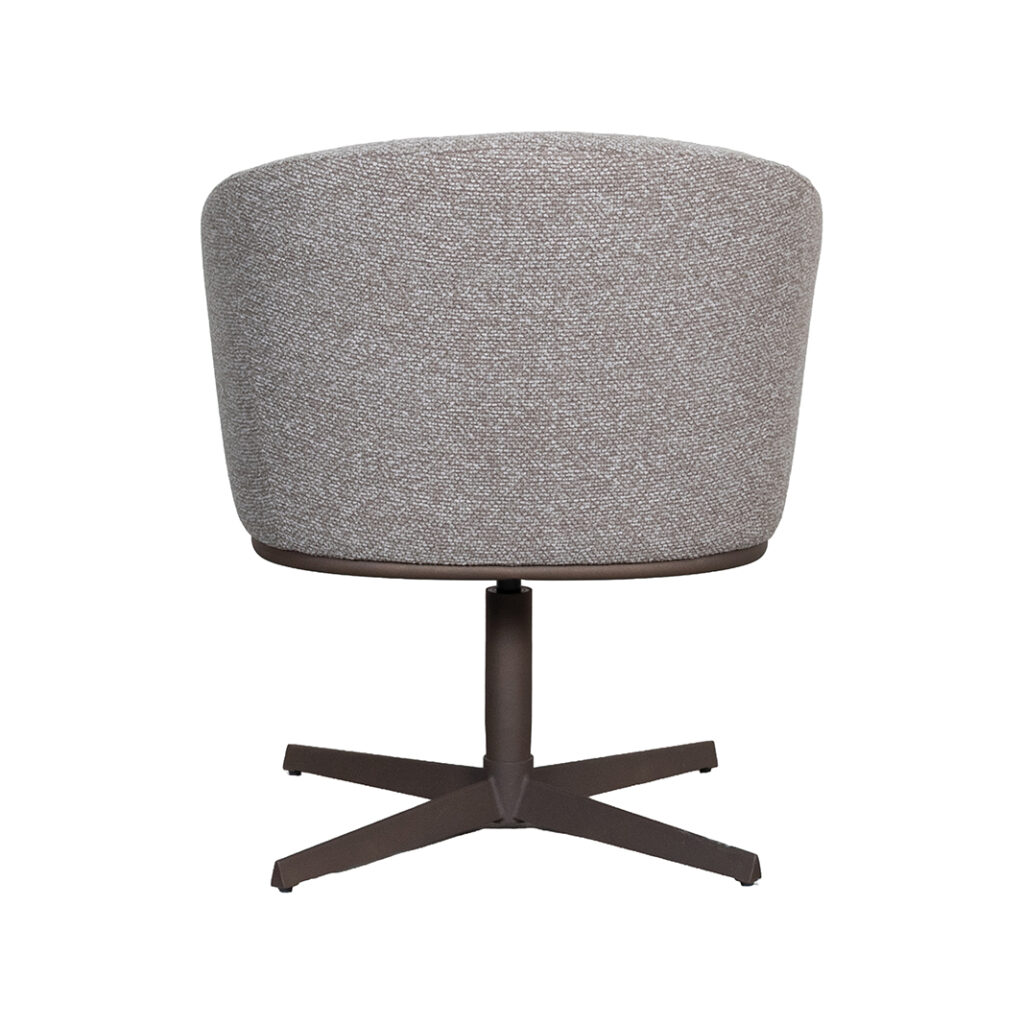 pro_105411_img_9392432 LABEL51 Eetkamerstoel Cannes - Mushroom - Royal Boucle - Brons Metaal