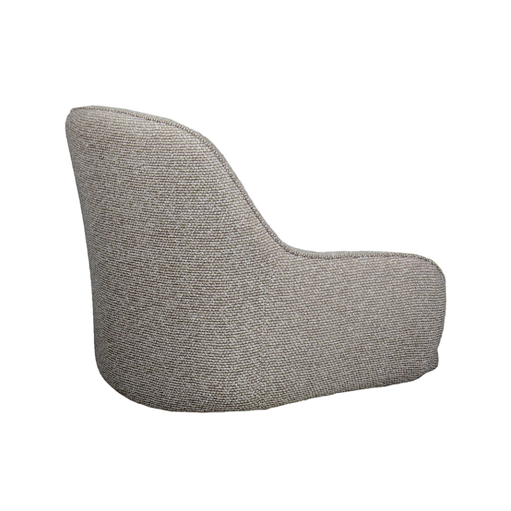LABEL51 Eetkamerstoel The Chair Studio - Mushroom - Royal Boucle - One Size