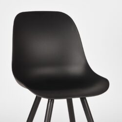 pro_1055_img_9395936 LABEL51 Eetkamerstoel Monza - Zwart - PP - Zwart Metaal