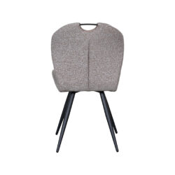 pro_107711_img_9397948 LABEL51 Eetkamerstoel Silly - Mushroom - Royal Boucle - Zwart Metaal