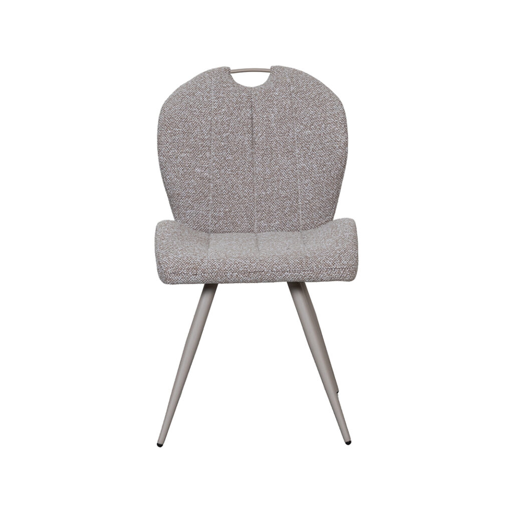 pro_107713_img_9397966 LABEL51 Eetkamerstoel Silly - Mushroom - Royal Boucle - Taupe Metaal