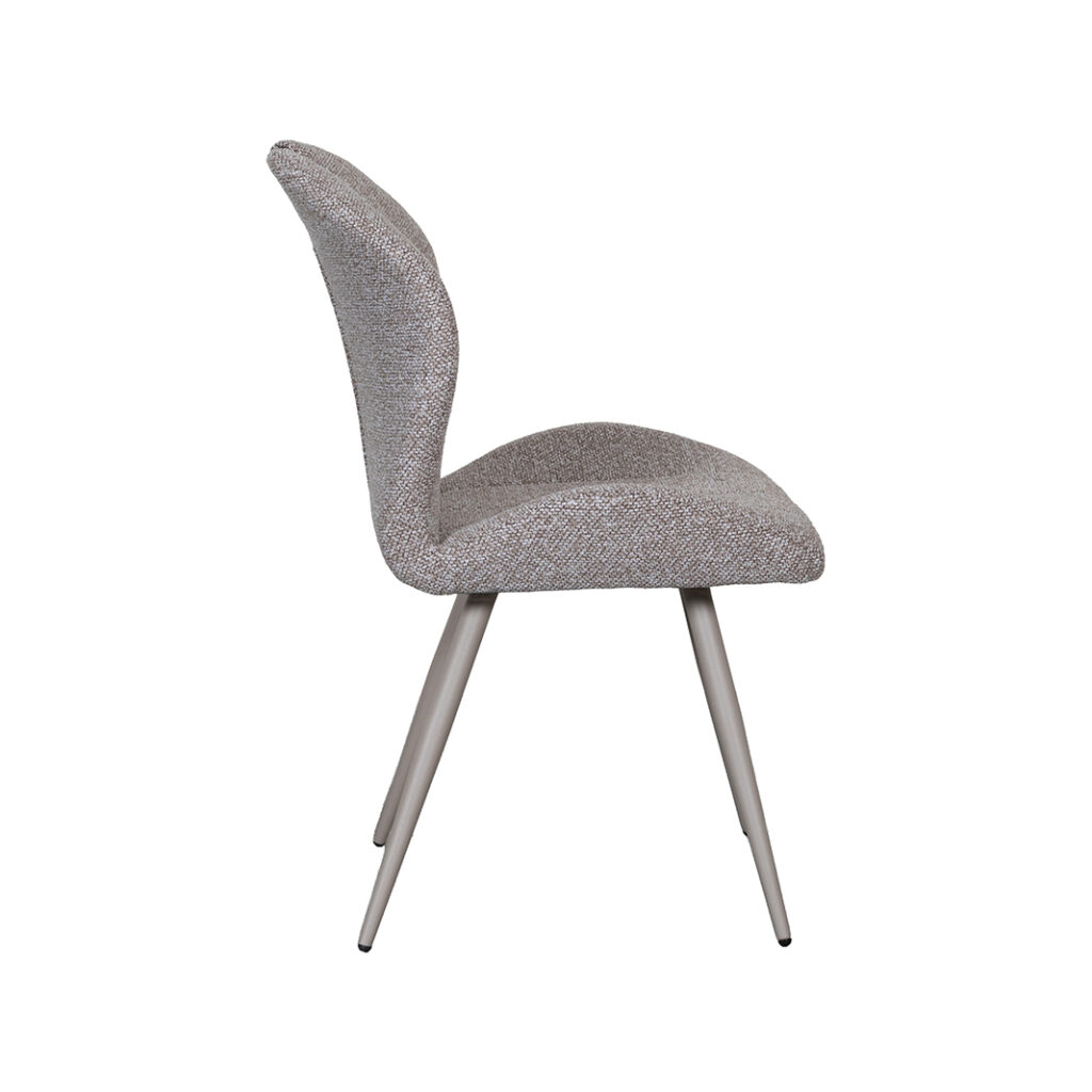 pro_107713_img_9397967 LABEL51 Eetkamerstoel Silly - Mushroom - Royal Boucle - Taupe Metaal