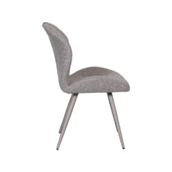 pro_107713_img_9397967 LABEL51 Eetkamerstoel Silly - Mushroom - Royal Boucle - Taupe Metaal