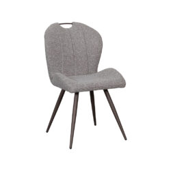 LABEL51 Eetkamerstoel Silly - Mushroom - Royal Boucle - Brons Metaal