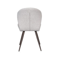 LABEL51 Eetkamerstoel Sil - Naturel - Royal Boucle - Brons Metaal