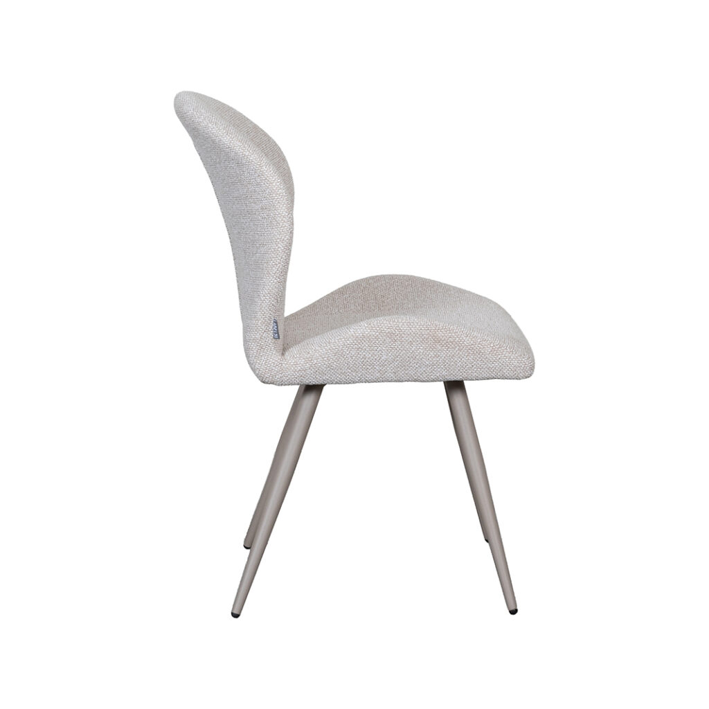 pro_107720_img_9397922 LABEL51 Eetkamerstoel Sil - Naturel - Royal Boucle - Taupe Metaal