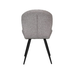 pro_107721_img_9397914 LABEL51 Eetkamerstoel Sil - Mushroom - Royal Boucle - Zwart Metaal