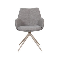 pro_108866_img_9397726 LABEL51 Eetkamerstoel Sawa - Mushroom - Royal Boucle - Taupe Metaal