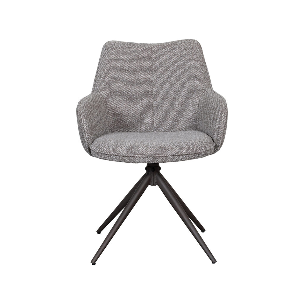 pro_108867_img_9397721 LABEL51 Eetkamerstoel Sawa - Mushroom - Royal Boucle - Brons Metaal
