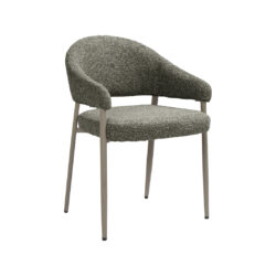 pro_109271_img_9398174 LABEL51 Eetkamerstoel Sora - Mushroom - Royal Boucle - Taupe Metaal