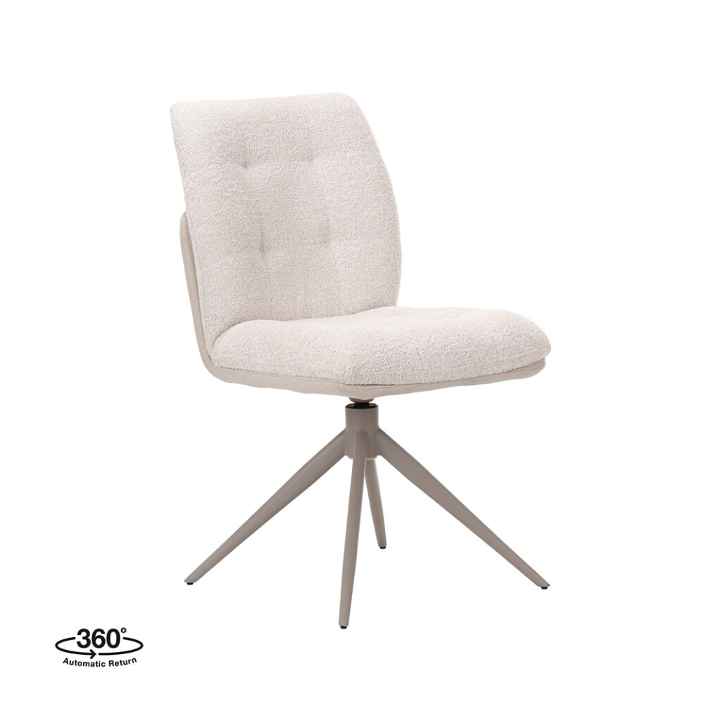 pro_114849_img_9396160 LABEL51 Eetkamerstoel No Way - Naturel - Superb - Taupe Metaal
