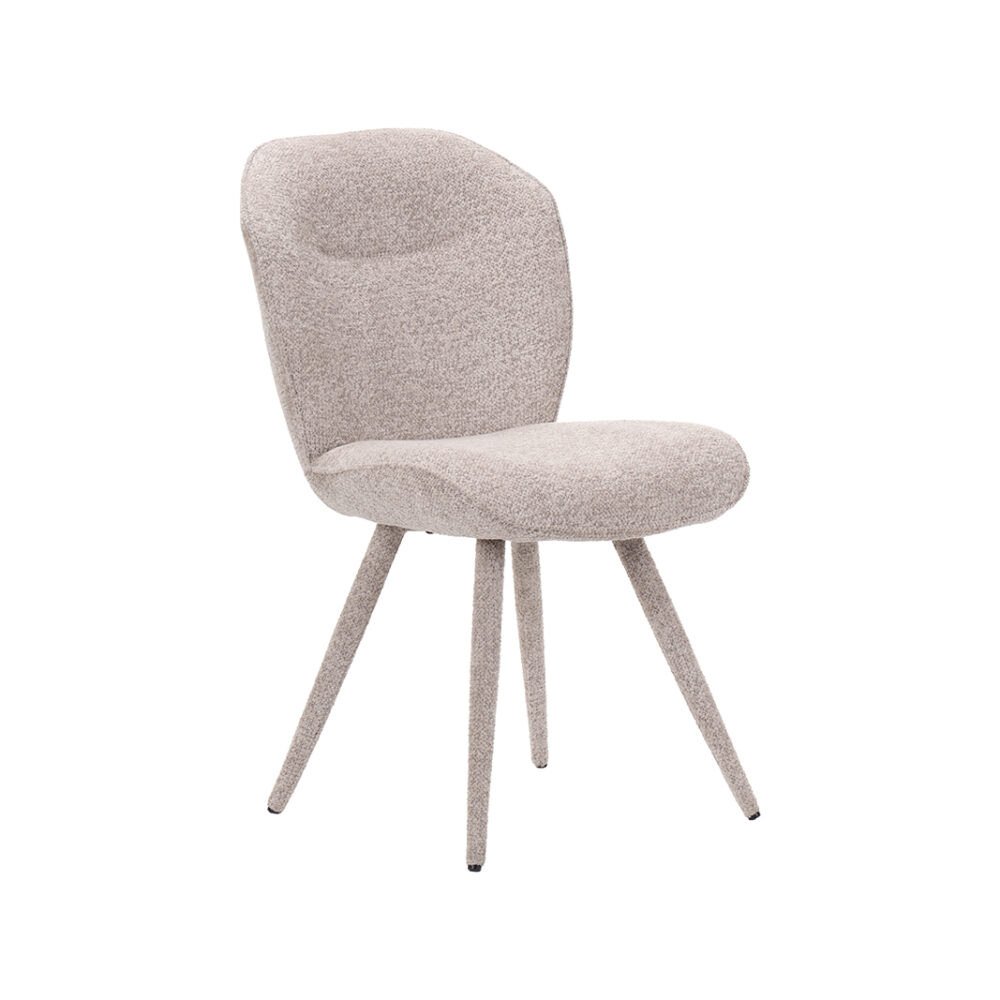 LABEL51 Eetkamerstoel Whoa - Beige - Superb - Beige Stof