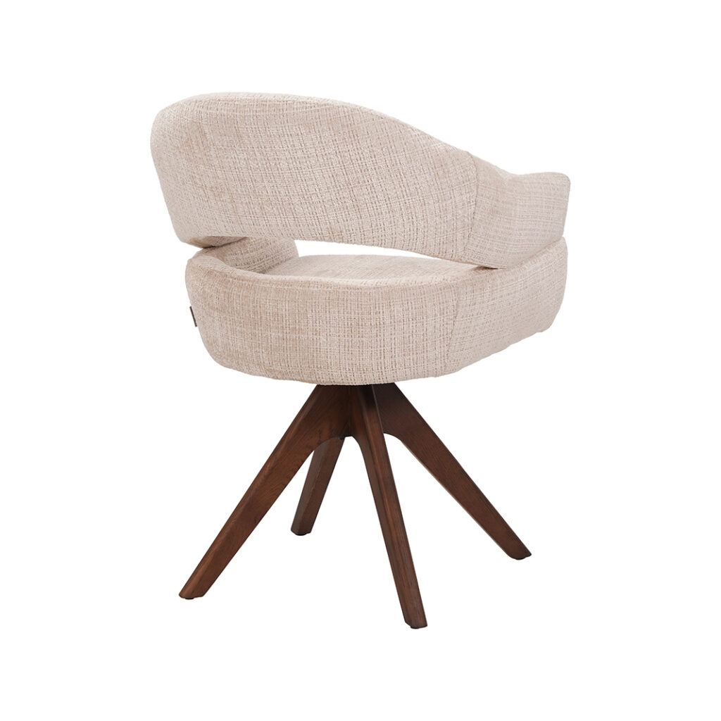pro_114897_img_9398097 LABEL51 Eetkamerstoel Sofia - Naturel - Cremona - Espresso Hout