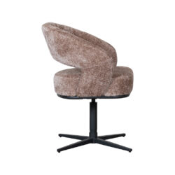 pro_114938_img_9396093 LABEL51 Eetkamerstoel New York - Taupe - Haga - Zwart Metaal