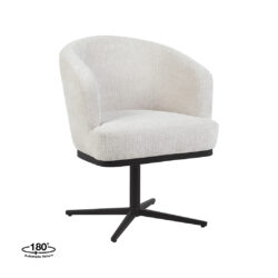 pro_115123_img_9392461 LABEL51 Eetkamerstoel Cannes - Naturel - Tresor - Zwart Metaal