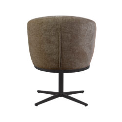pro_115124_img_9392454 LABEL51 Eetkamerstoel Cannes - Retro Taupe Tresor - Tresor - Zwart Metaal