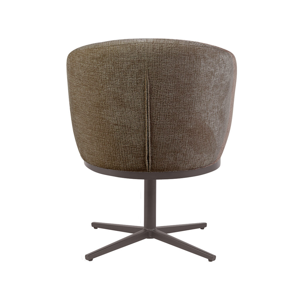 pro_115125_img_9392448 LABEL51 Eetkamerstoel Cannes - Retro Taupe Tresor - Tresor - Brons Metaal