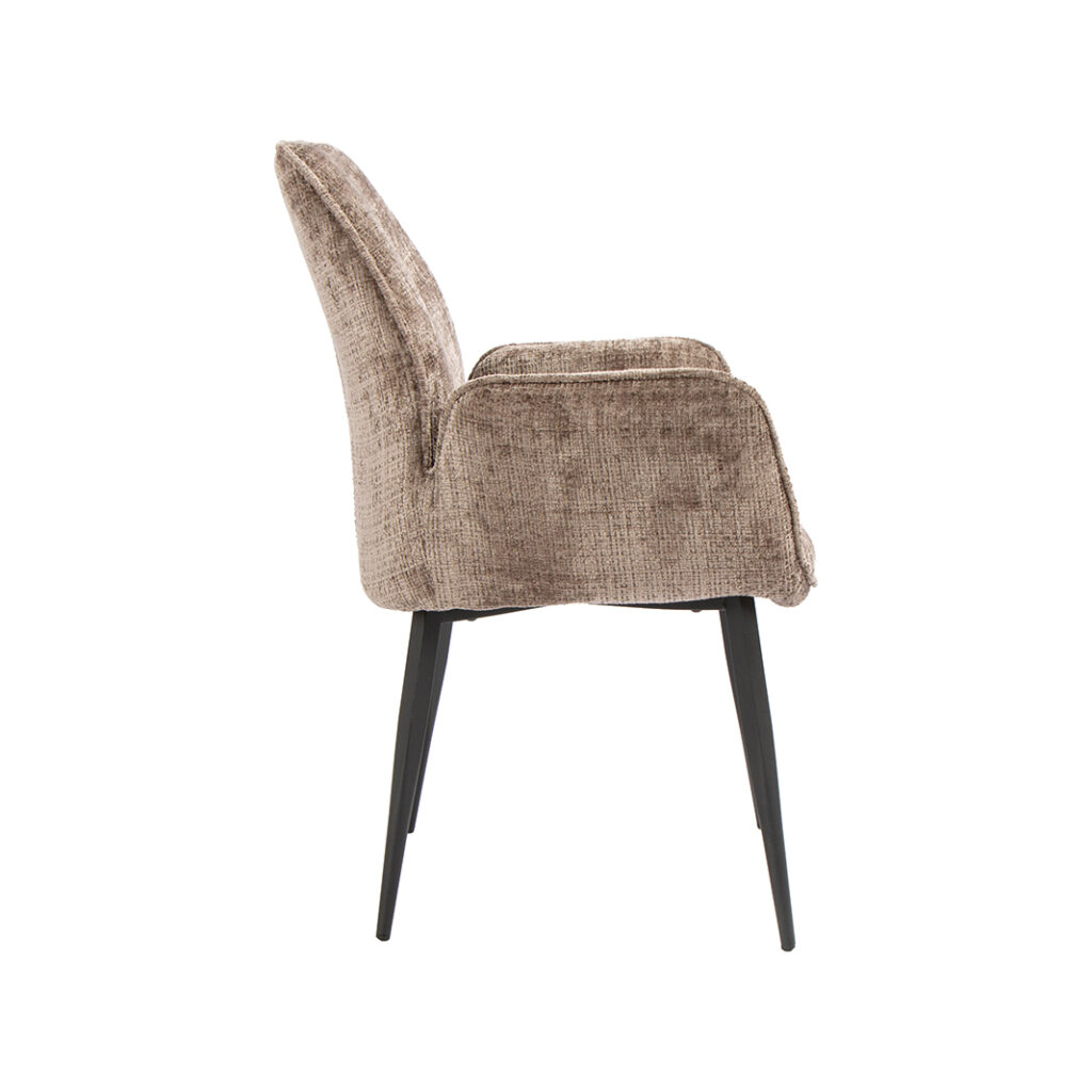 pro_116786_img_9450100 LABEL51 Eetkamerstoel Mayson - Naturel - Raven - Zwart Metaal