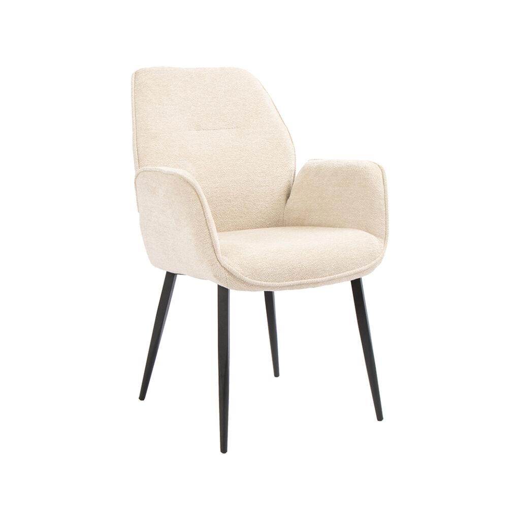 pro_116787_img_9450139 LABEL51 Eetkamerstoel Mayson - Naturel - Raven - Taupe Metaal