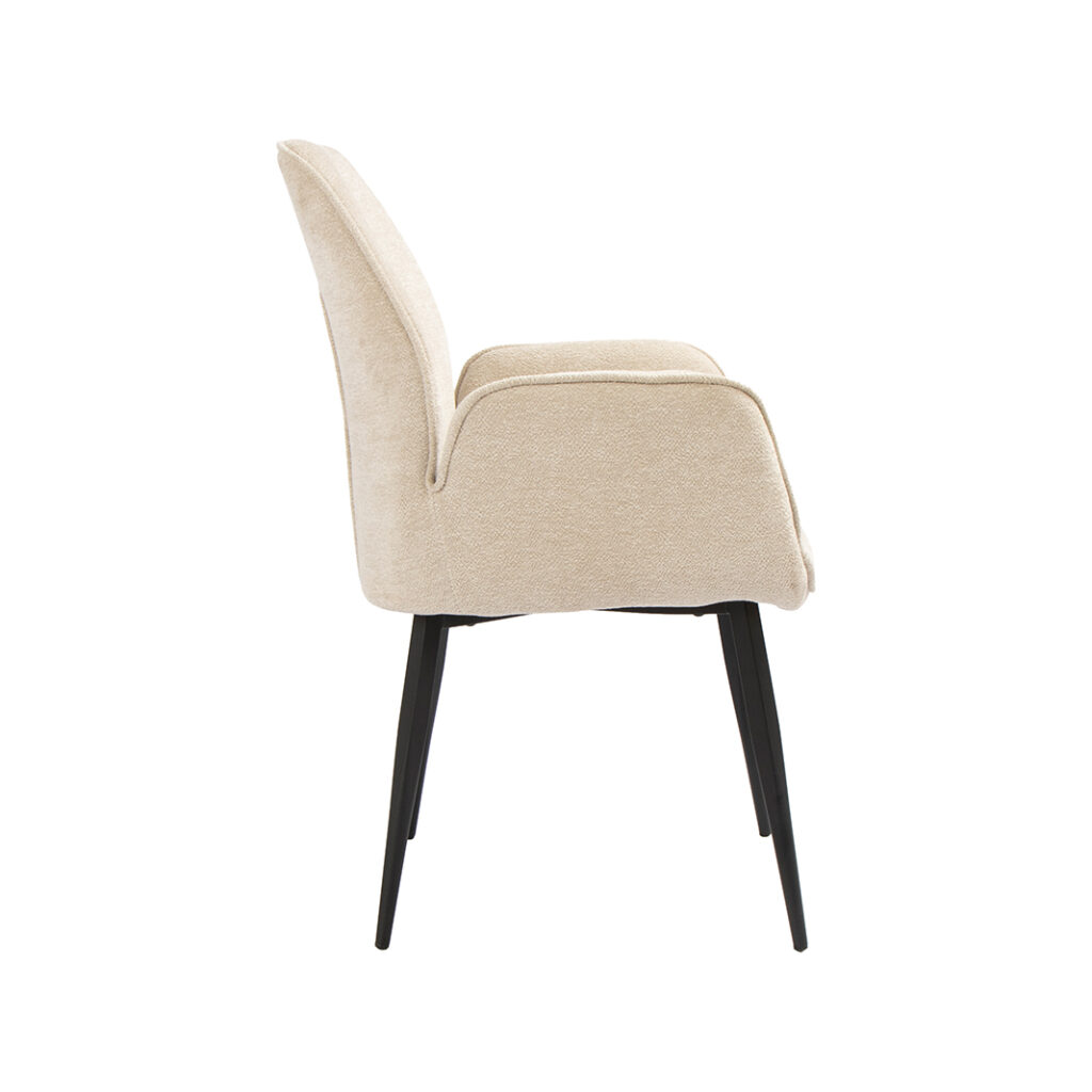 pro_116787_img_9450141 LABEL51 Eetkamerstoel Mayson - Naturel - Raven - Taupe Metaal