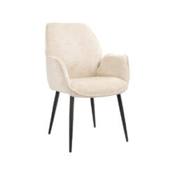 pro_116788_img_9450108 LABEL51 Eetkamerstoel Mayson - Naturel - Cremona - Zwart Metaal