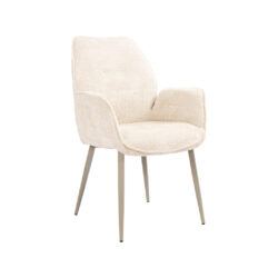 pro_116789_img_9450103 LABEL51 Eetkamerstoel Mayson - Naturel - Cremona - Taupe Metaal