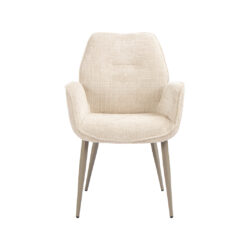 pro_116789_img_9450107 LABEL51 Eetkamerstoel Mayson - Naturel - Cremona - Taupe Metaal