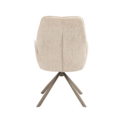 pro_116794_img_9450074 LABEL51 Eetkamerstoel Jill - Naturel - Cremona - Taupe Metaal