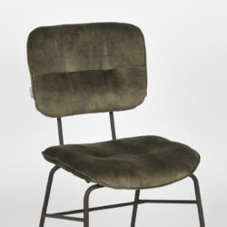 pro_23520_img_9392805 LABEL51 Eetkamerstoel Dez - Hunter - Velours - Zwart Metaal