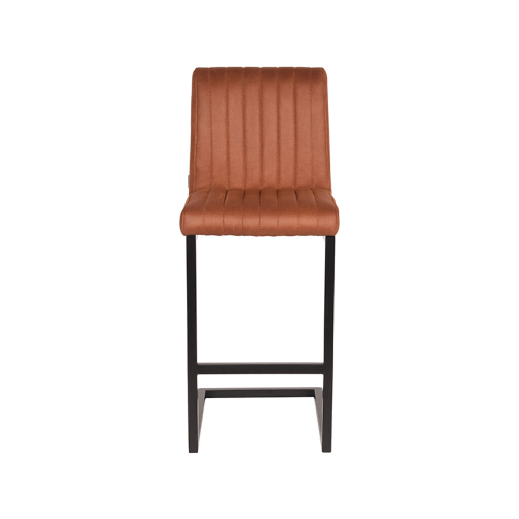 pro_74316_img_9395623 LABEL51 Barkruk Milo - Cognac - Microvezel - Laag