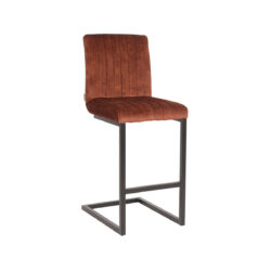 pro_74318_img_9395610 LABEL51 Barkruk Milo - Rust - Velours - Laag