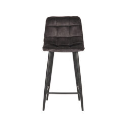pro_75560_img_9394088 LABEL51 Barkruk Jelt - Antraciet - Velours - Laag