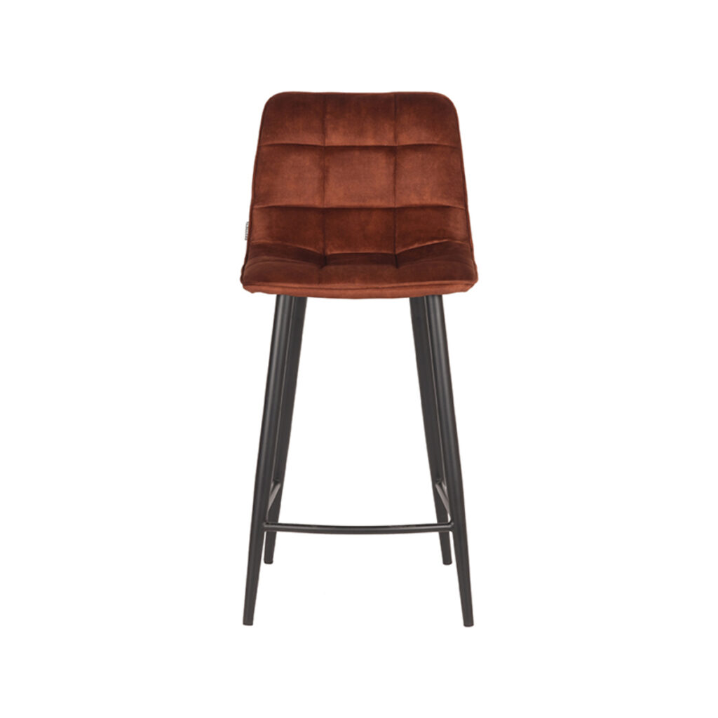 pro_75562_img_9394078 LABEL51 Barkruk Jelt - Rust - Velours - Laag